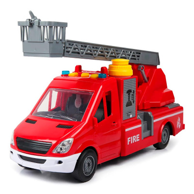 Машинка инерционная Пожарная свет звук Veld Co 666-68P